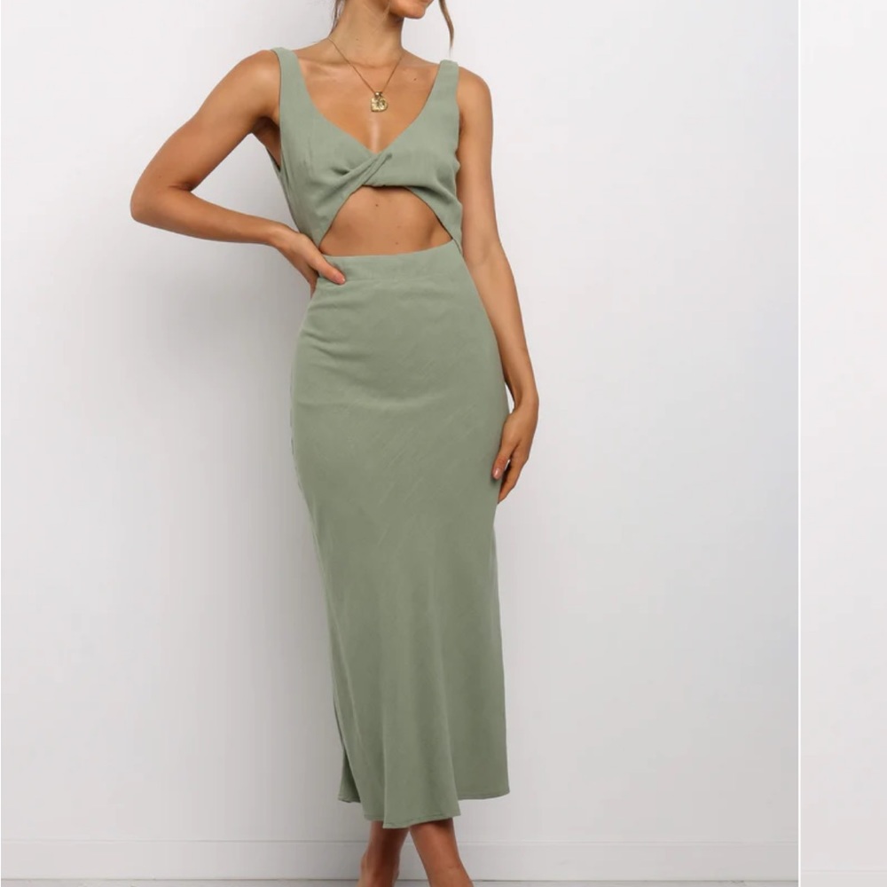 Petal + Pup Apollo dress (olive)